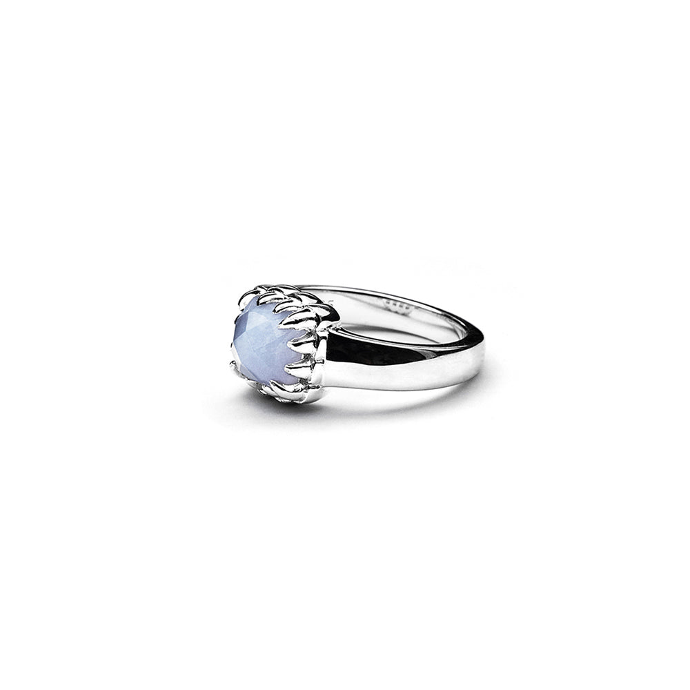 Stolen Baby Claw Ring - Blue Lace Agate