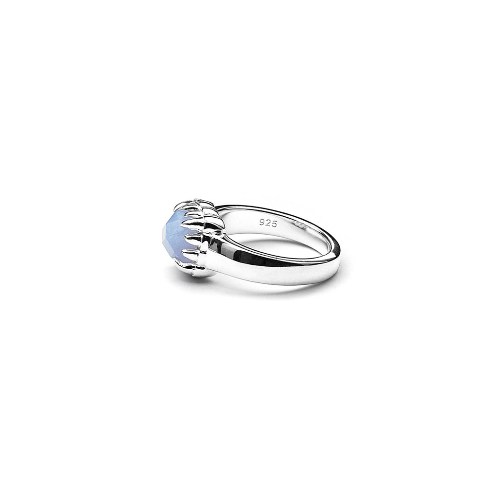 Stolen Baby Claw Ring - Blue Lace Agate
