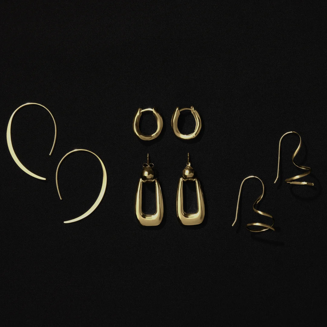 Najo Haze Gold Plated Earrings