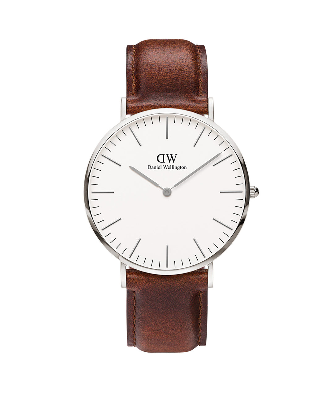 Daniel Wellington Classic St Mawes White & Silver 40mm
