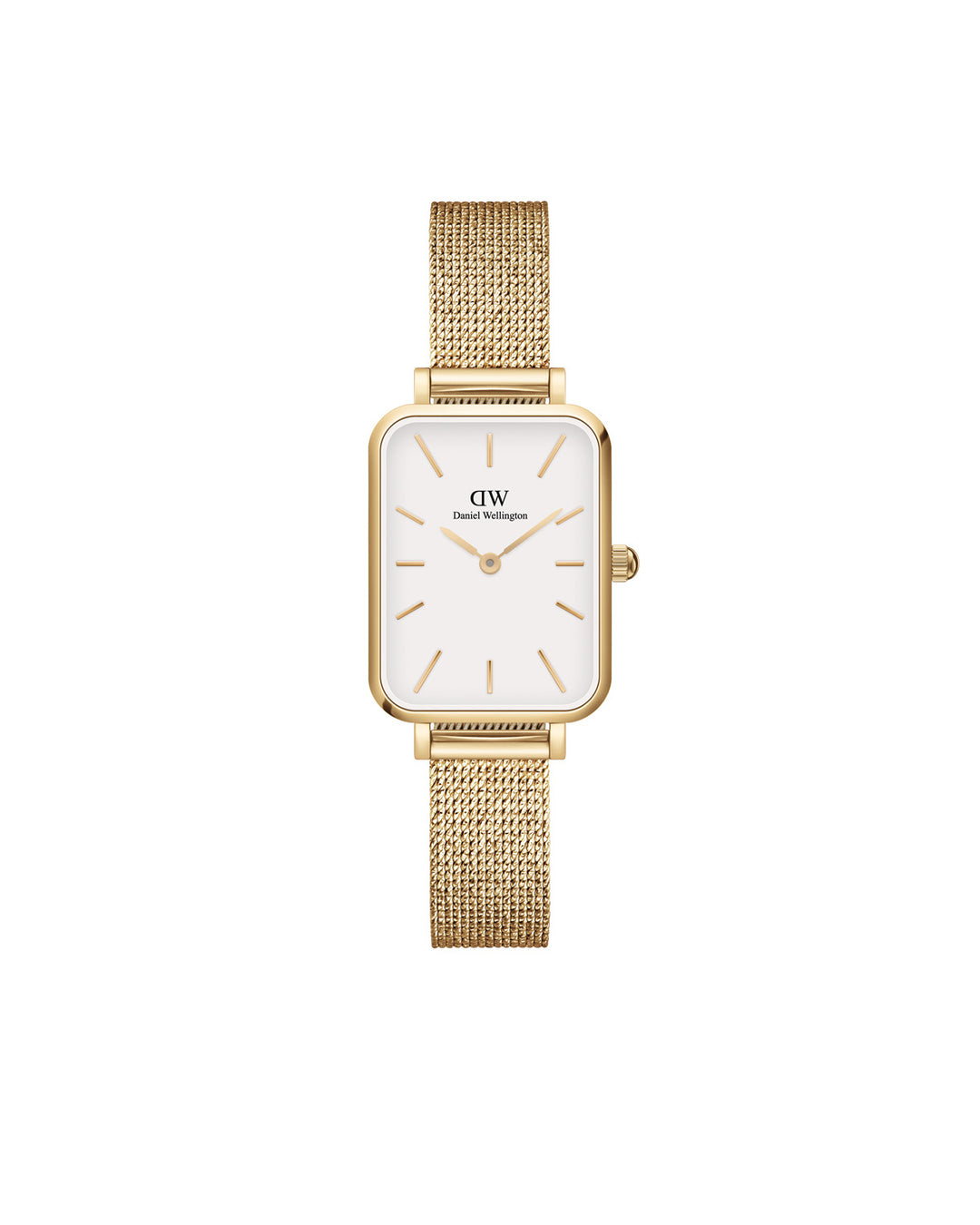 Daniel Wellington Quadro Pressed Evergold White 26x20mm