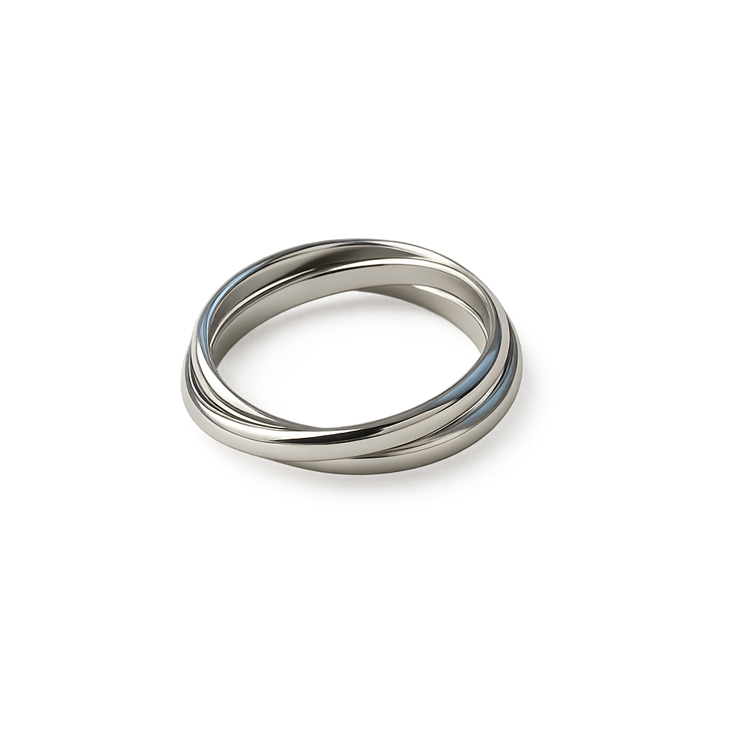 LT Sterling Silver Russian Rings