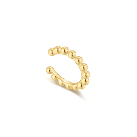 Ania Haie Gold Beaded Ear Cuff