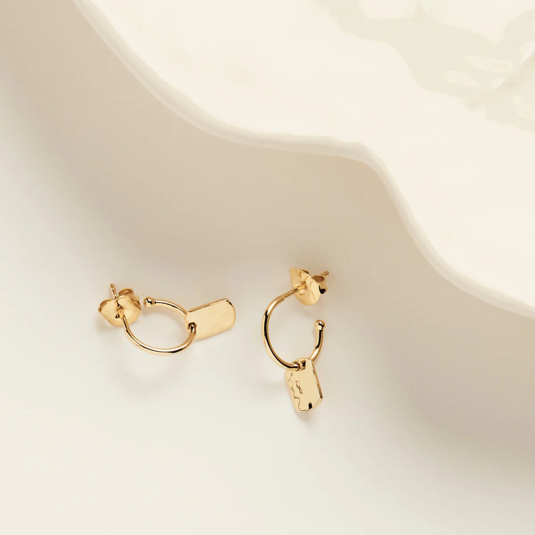 Najo Tigger Gold Earring