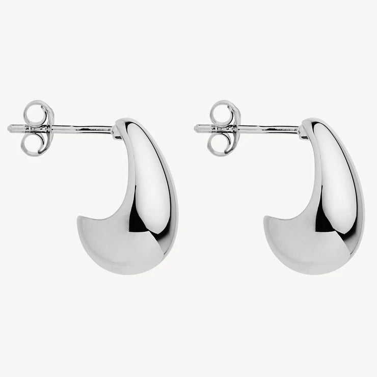 Najo Baby Umbra Silver Earrings