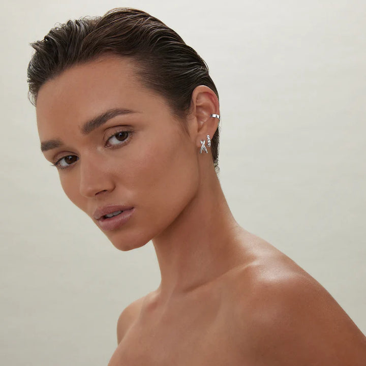 Najo Moonkiss Huggie Earrings