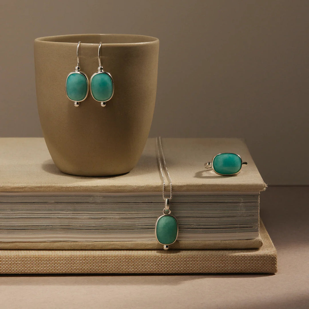 Najo Fleur Amazonite Necklace