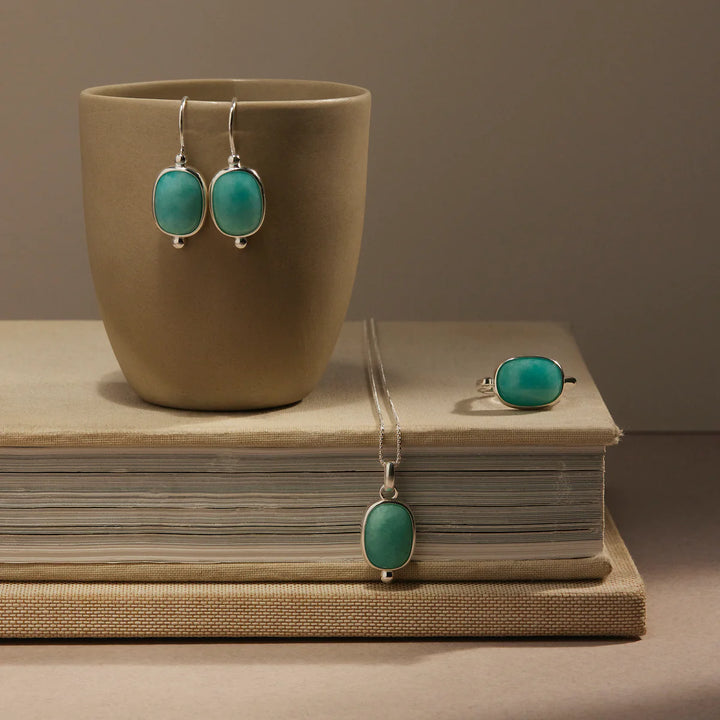 Najo Fleur Amazonite Necklace
