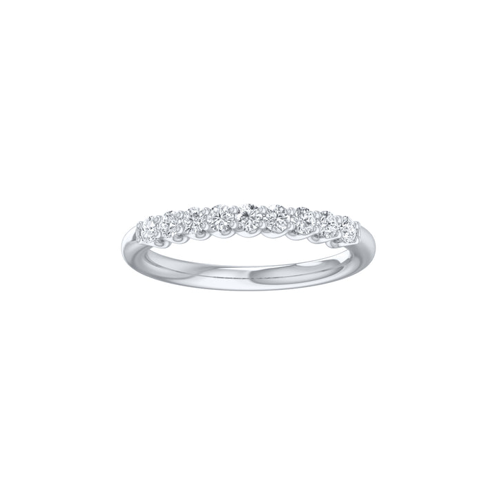 Louis Thompson Leuven Ring 9k White Gold with 0.50ct Lab Diamond
