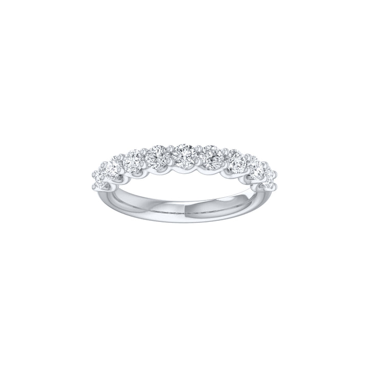 Louis Thompson Halen Ring 9k White Gold with 1.00ct Lab Diamond