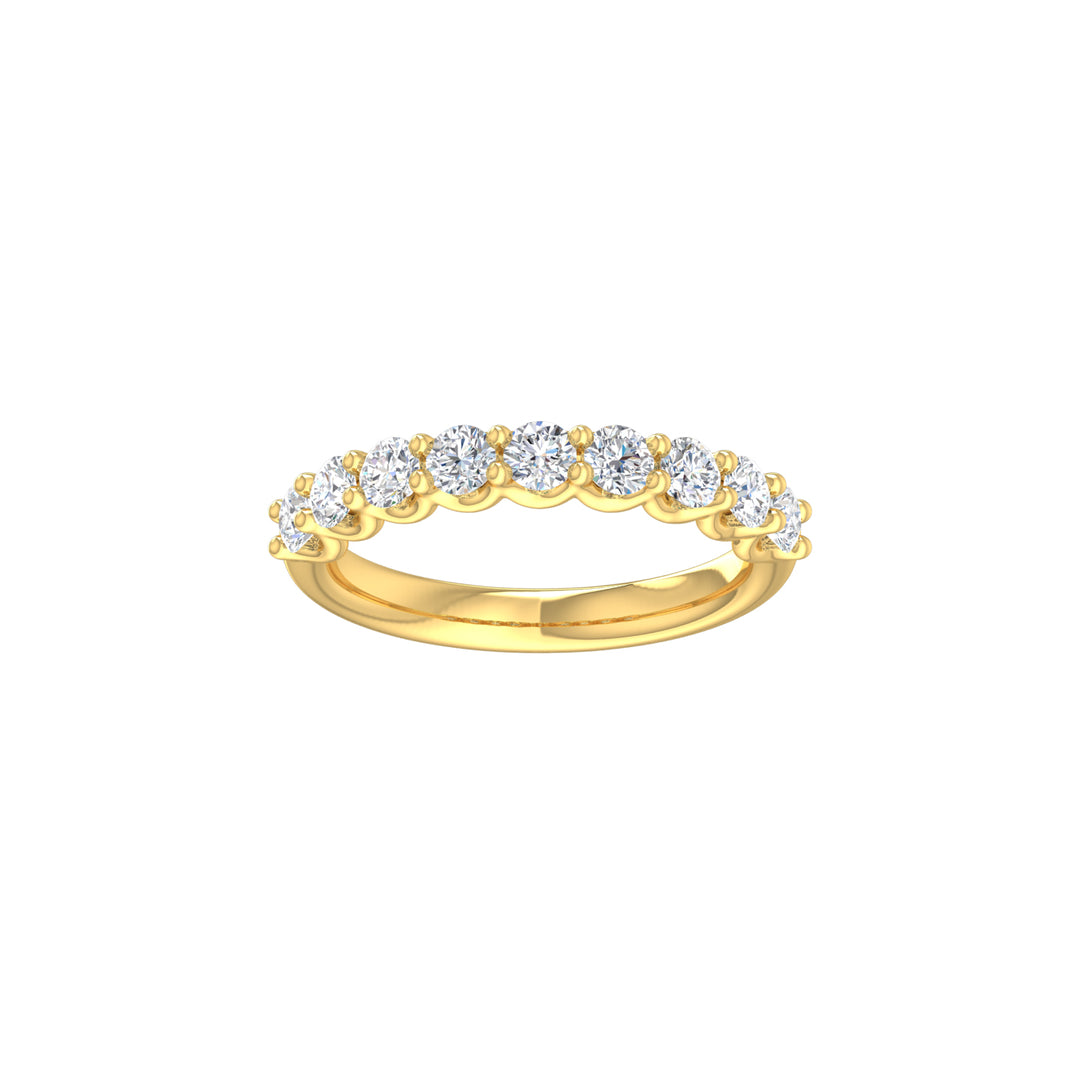 Louis Thompson Halen Ring 9k Gold with 1.00ct Lab Diamond