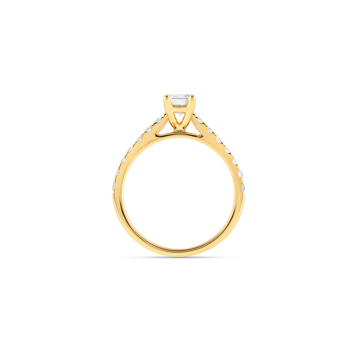 Louis Thompson Charleroi Ring 9k Gold with 1.40ct Lab Diamond