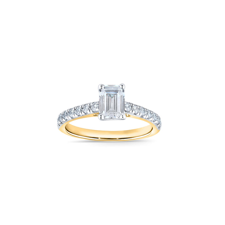 Louis Thompson Charleroi Ring 9k Gold with 1.40ct Lab Diamond