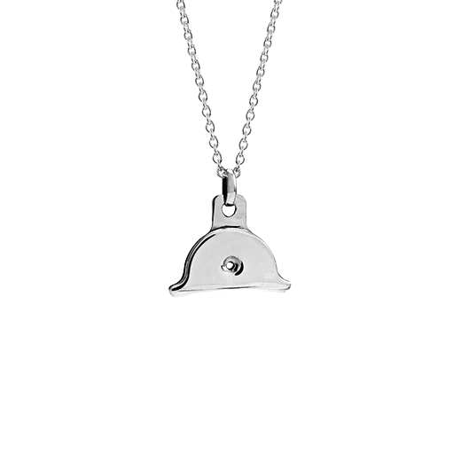 Evolve Shepherd's Whistle Silver Necklace