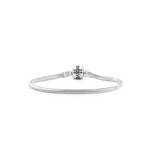 Evolve Silver Signature Bracelet 22cm