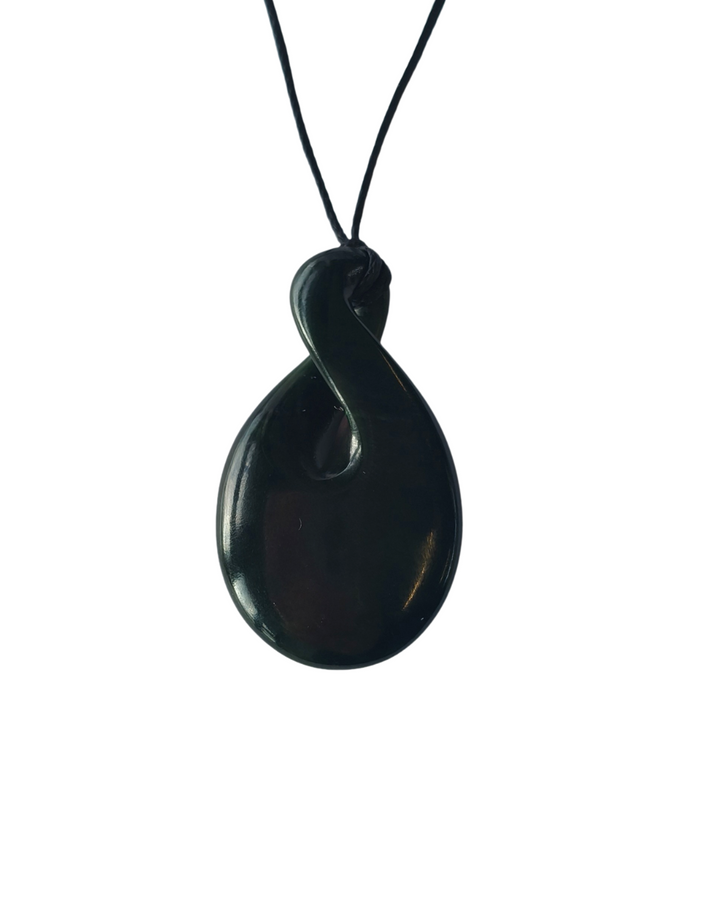 New Zealand Greenstone - Kumara / Single Twist - 45mm x 25mm