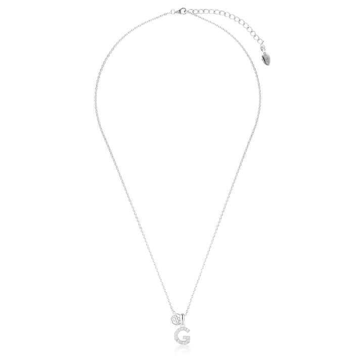 Georgini Luxury Letters G Initial Necklace Silver