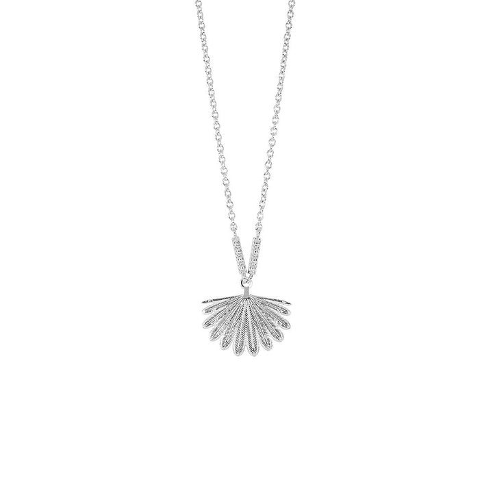 Boh Runga Silver Fantail Midi Pendant