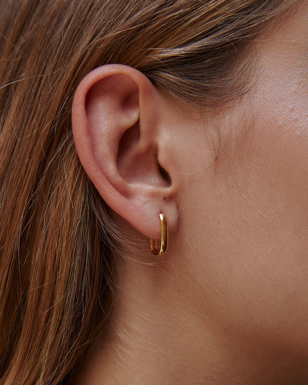 Kirstin Ash Roam Hoops Small 18ct Gold Plated