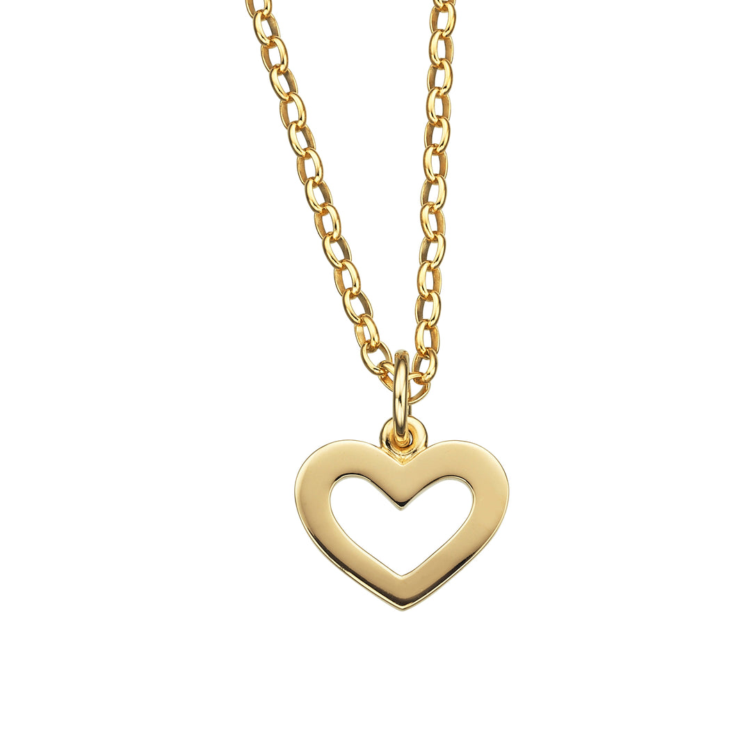 Karen Walker Gold Plated Heart Charm