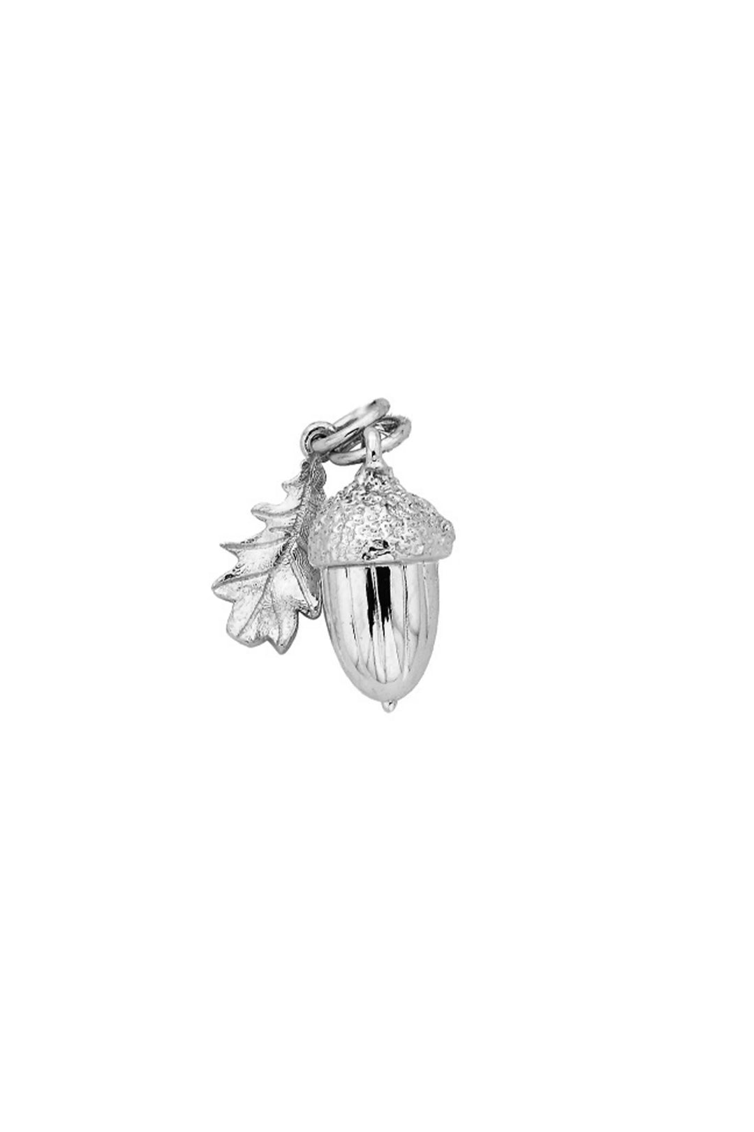 Karen Walker Silver Acorn & Leaf Charm