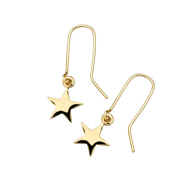 Karen Walker Gold Plated Star Earrings