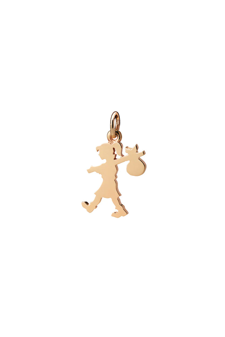 Karen Walker Gold Plated Runaway Girl Charm
