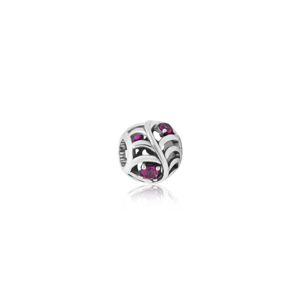 Evolve October (Balance) CZ Charm