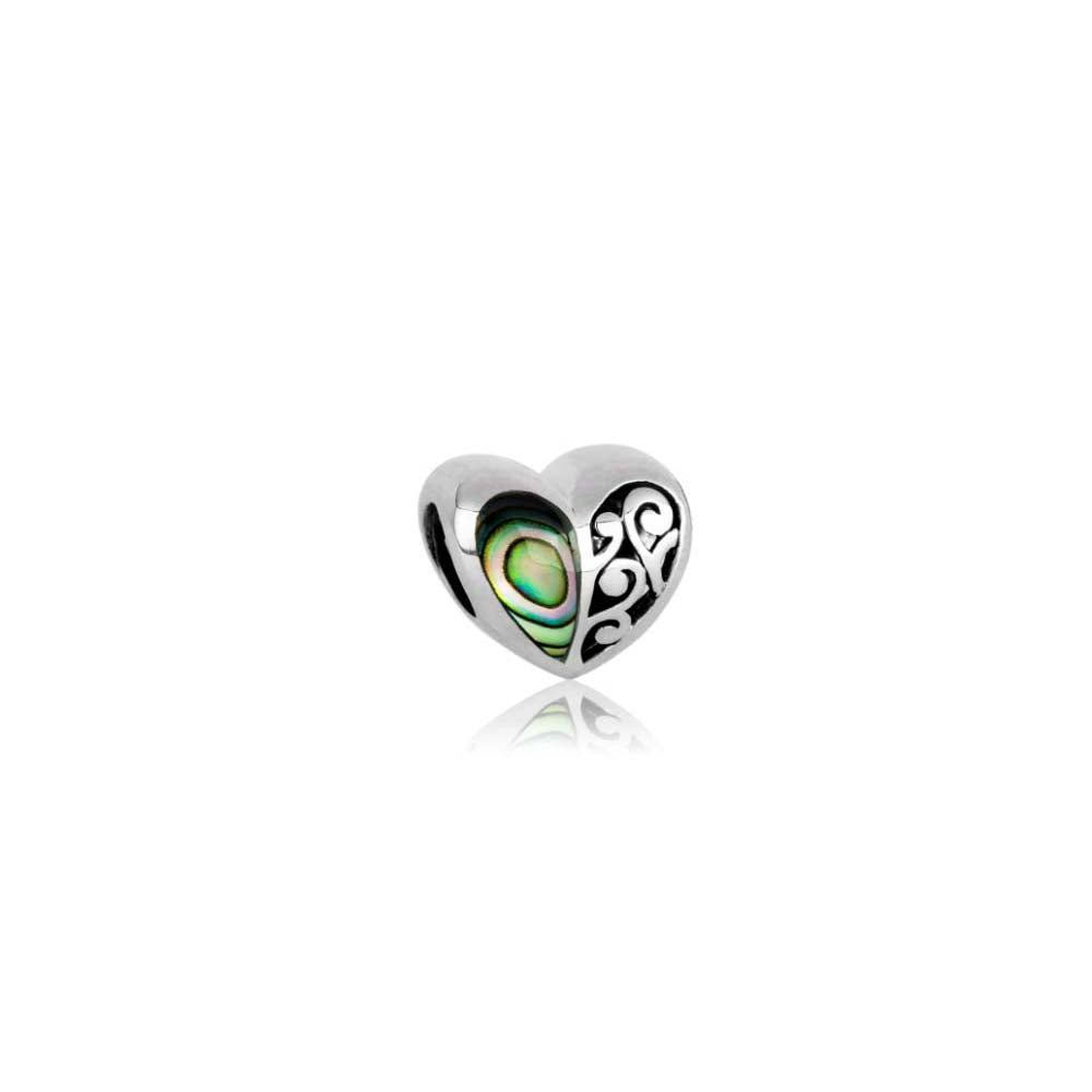 Evolve Aroha Paua Charm