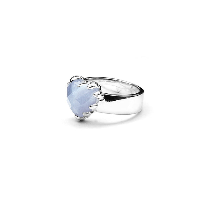 Stolen Love Claw Ring - Blue Lace Agate
