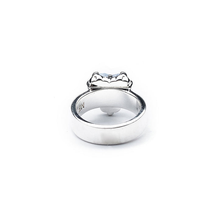 Stolen Love Claw Ring - Blue Lace Agate