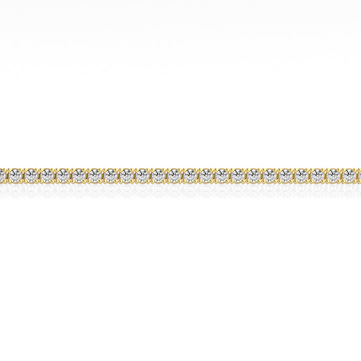 Louis Thompson Upington Tennis Bracelet 9k Gold with 2.00ct Lab Diamond