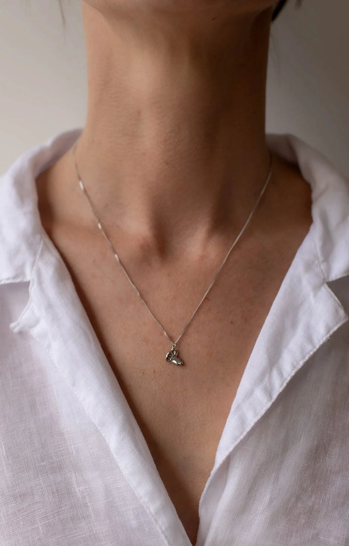 Boh Runga Silver Petite Fantail Necklace