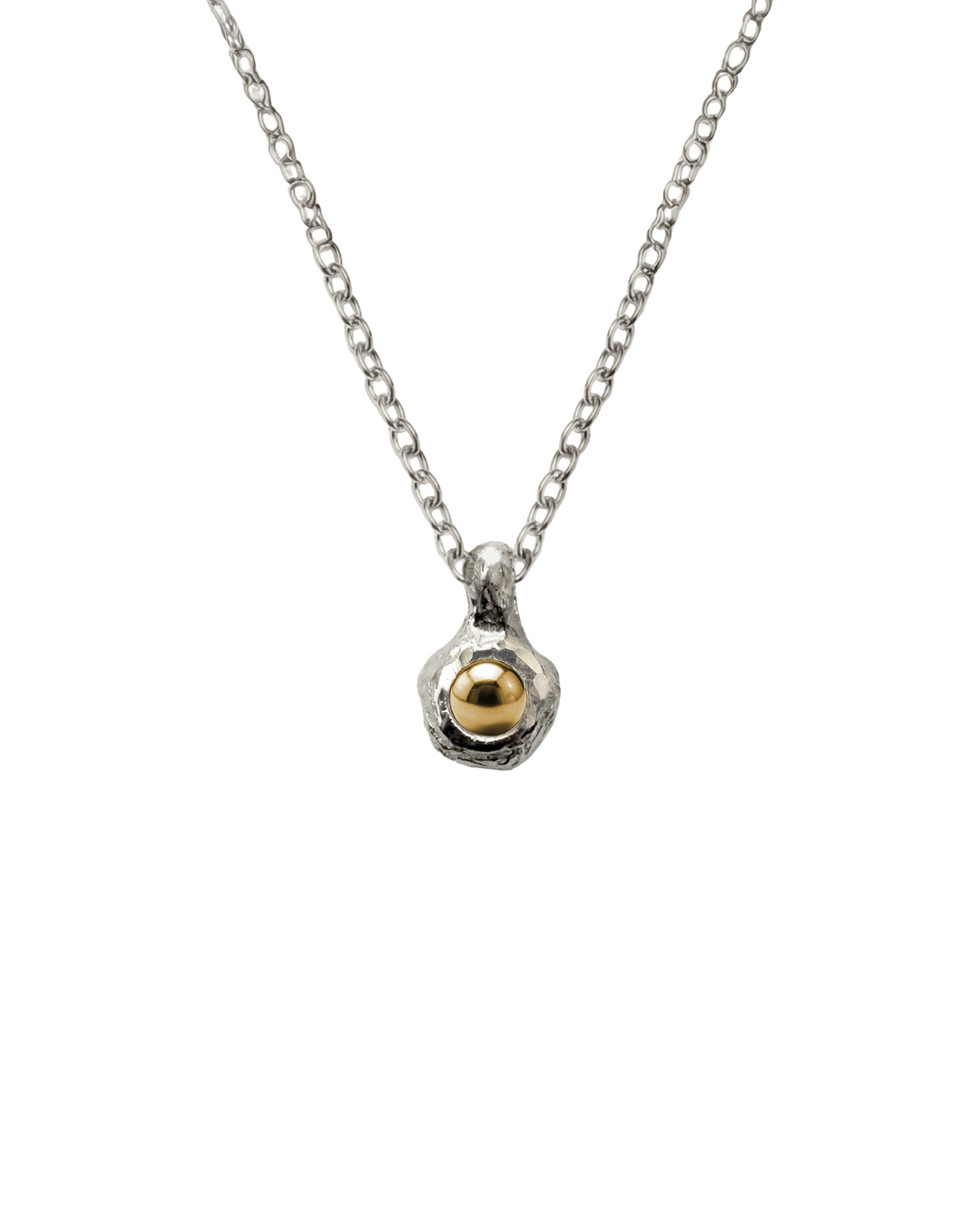 Made of Gold Sterling Silver & 18k Gold Mt Tasman Necklace
