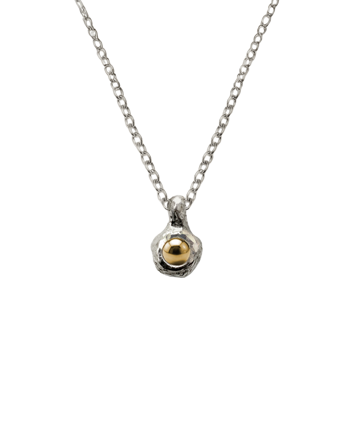 Made of Gold Sterling Silver & 18k Gold Mt Tasman Necklace