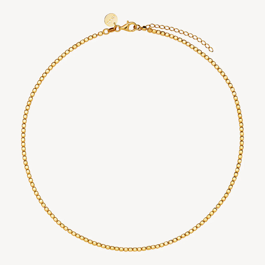 Najo Quadrille Gold Plated Necklace