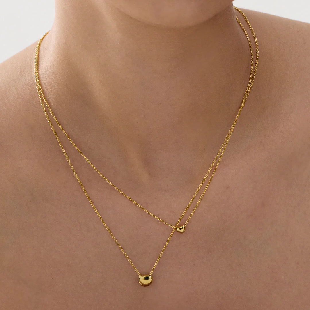 Najo Soothing Gold Plated 45cm Necklace (+5cm extension)