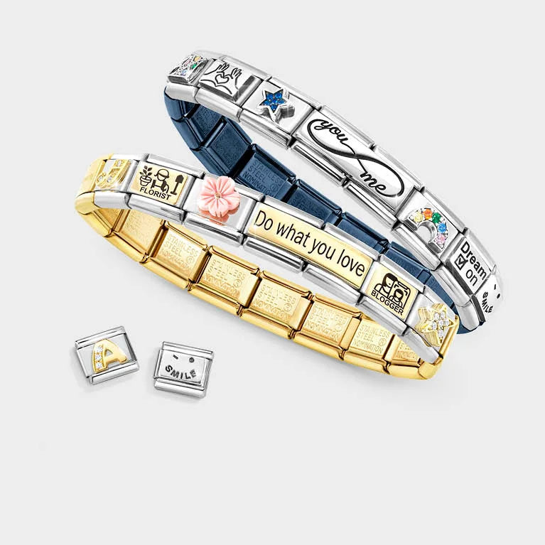 Nomination Classic Bracelet 030001/SI/035 Stainless Steel Matte Sapphire Blue
