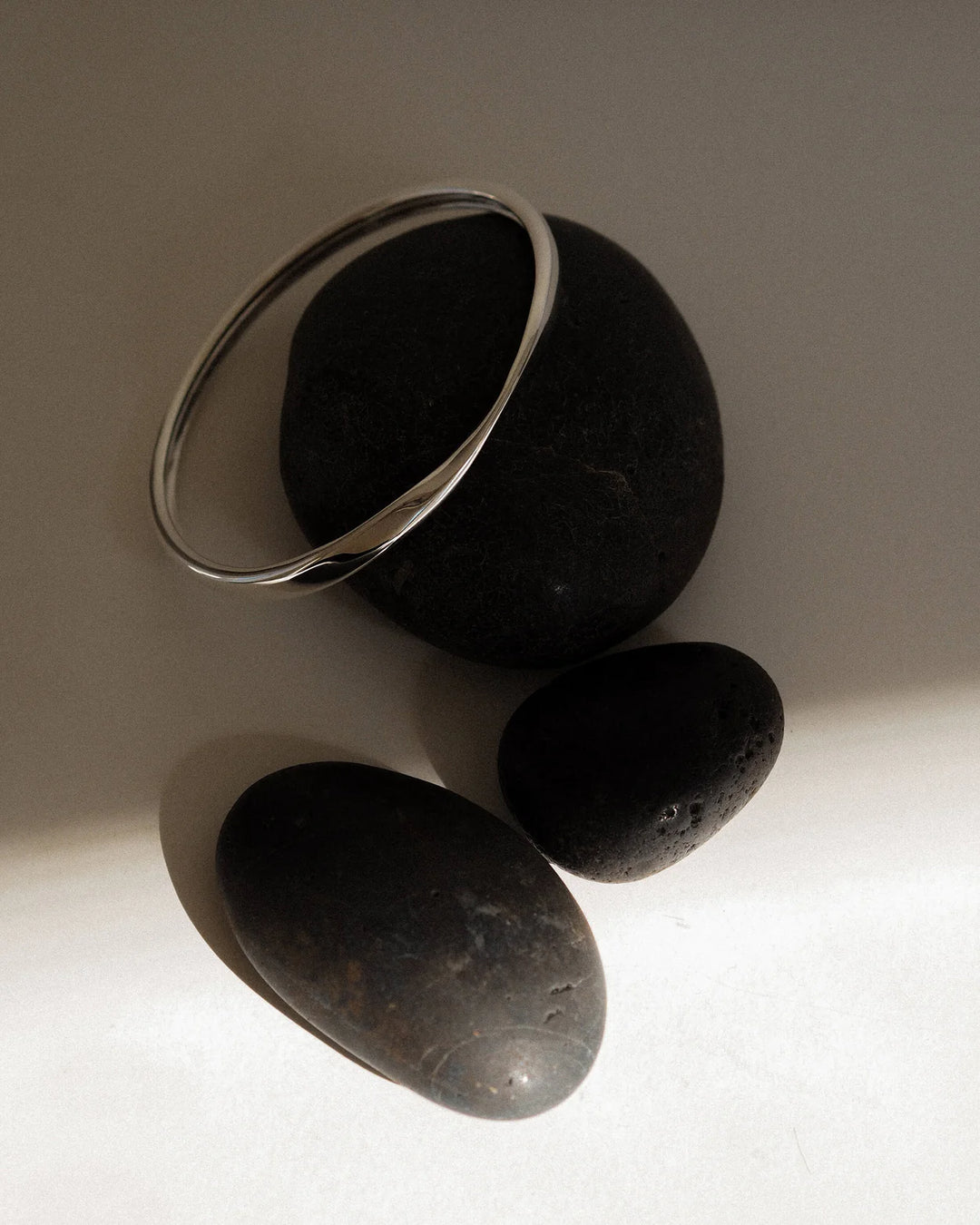 Kirstin Ash Fold Bangle Sterling Silver