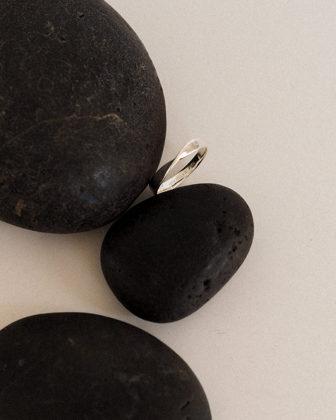 Kirstin Ash Fold Band Ring Sterling Silver