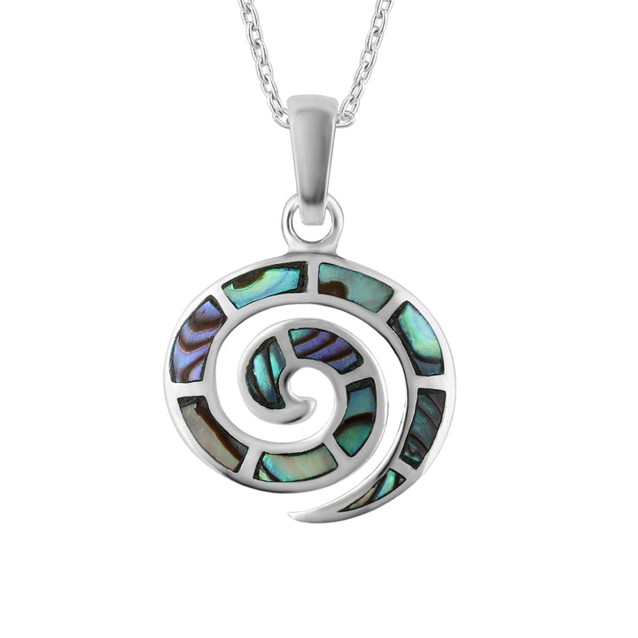 LT Sterling Silver Paua Kour Necklace