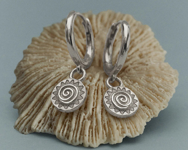 Kirstin Ash Solara Hoops Sterling Silver