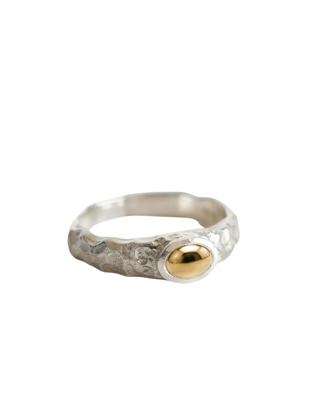 Made of Gold Sterling Silver and 18k Gold Mt Te Kinga Ring
