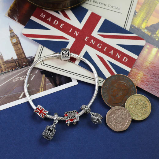 Evolve Silver Tea Cup Dangle Charm