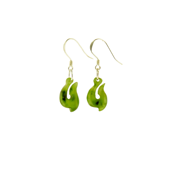 Jade Earrings- Hook 10mm