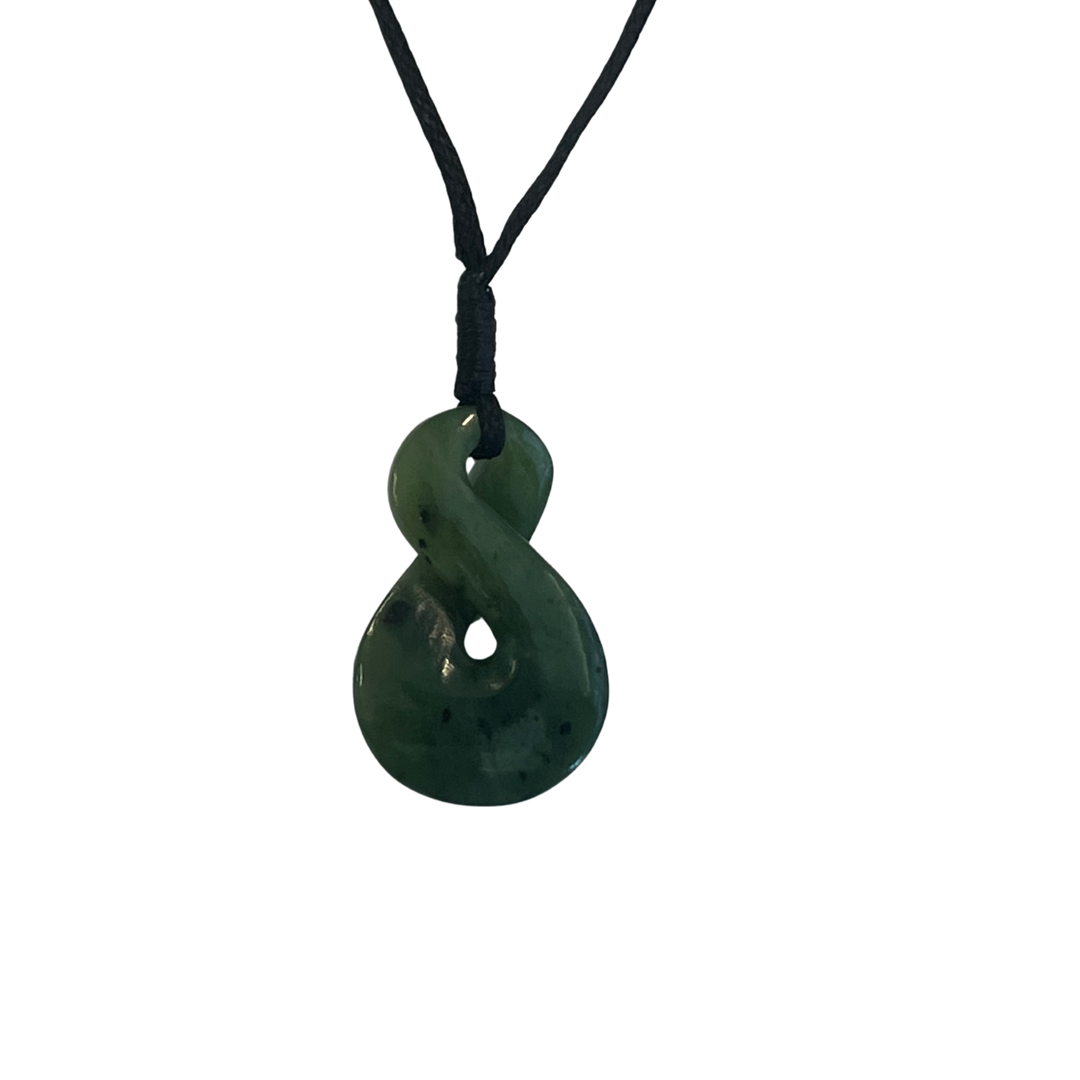 NZ Greenstone Small Single Kumara / Twist 25mm