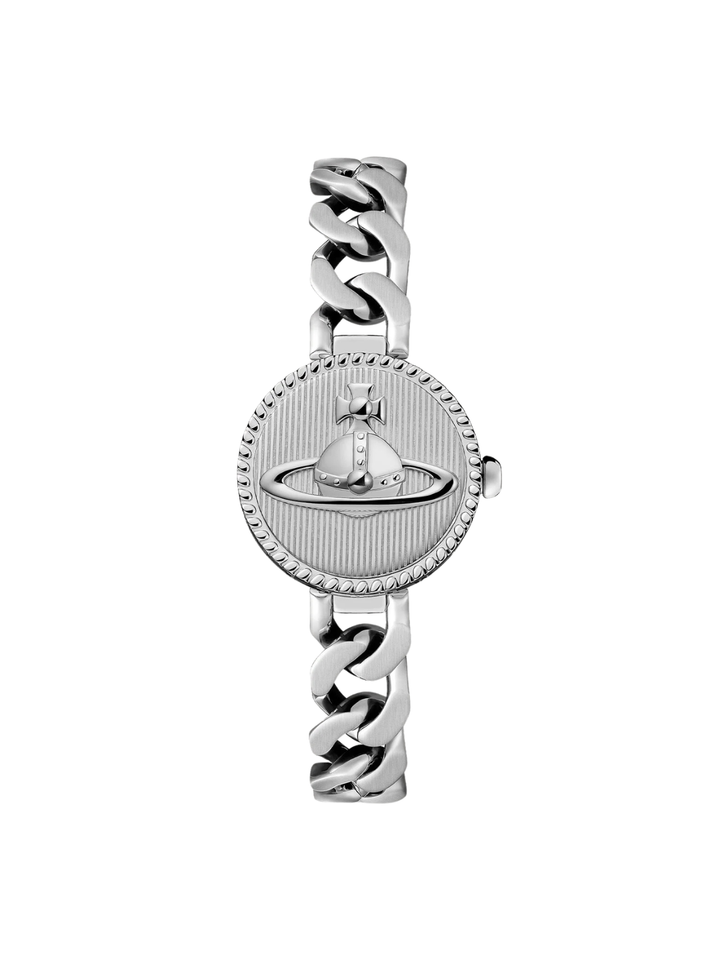 Vivienne Westwood Orb Button Silver Watch