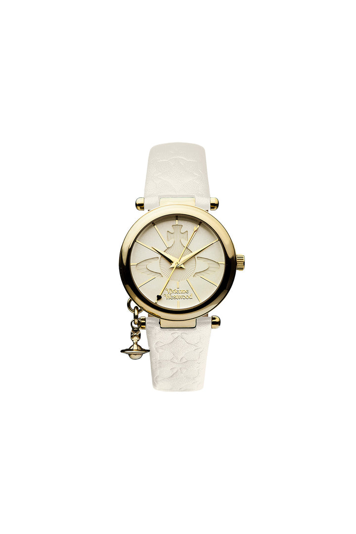Vivienne Westwood Orb II Watch White Gold
