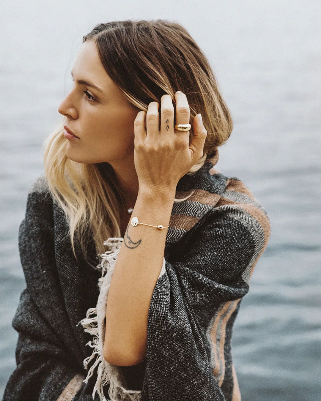 Kirstin Ash Tidal Pearl Bracelet Sterling Silver