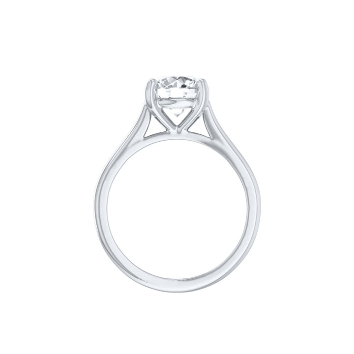 Louis Thompson Roeselare Ring 9k White Gold with 2.00ct Lab Diamond